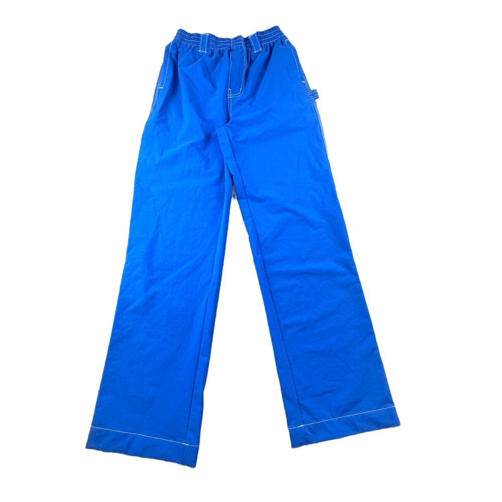 Urban Outfitters Pants Women S Blue Skate Fit Carpenter Workwear Nylon Utility